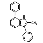 CAS#: 1863-20-3, 2-Methyl-3,7-Diphenyl-1H-Indole