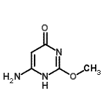 CAS#: 186435-66-5, 6-Amino-2-Methoxy-4(3H)-Pyrimidinone