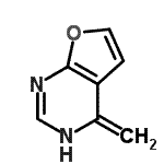 CAS#: 186454-71-7, 4-Methylene-1,4-Dihydrofuro[2,3-d]Pyrimidine
