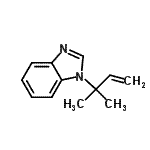 CAS 登录号：186527-69-5， 1-(2-甲基-3-丁烯-2-基)-1H-苯并咪唑