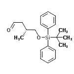 CAS#: 186641-79-2, (3R)-3-Methyl-4-{[(2-Methyl-2-Propanyl)(Diphenyl)Silyl]Oxy}Butanal