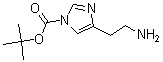 CAS#: 186700-06-1, 4-(2-Aminoethyl)-1H-Imidazole-1-carboxylic Acid 1,1-Dimethylethyl Ester