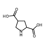 CAS#: 186830-21-7, 2,4-Pyrrolidinedicarboxylic Acid