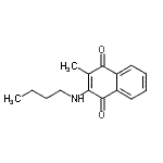 CAS#: 18690-80-7, 2-(Butylamino)-3-Methyl-1,4-Naphthoquinone