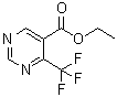 CAS#: 187035-81-0, Ethyl 4-(Trifluoromethyl)-5-Pyrimidinecarboxylate