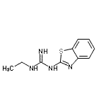 CAS#: 18704-04-6, 1-(1,3-Benzothiazol-2-Yl)-3-Ethylguanidine