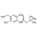 CAS#: 187163-72-0, 2-Methyl-2-Propanyl [4-(Aminomethyl)-2,5-Dimethylphenyl]Carbamate