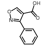 CAS#: 18718-84-8, 3-Phenyl-1,2-Oxazole-4-Carboxylic Acid