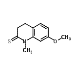 CAS#: 187680-06-4, 7-Methoxy-1-Methyl-3,4-Dihydro-2(1H)-Quinolinethione