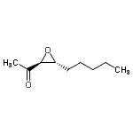 CAS 登录号：187742-14-9， 1-[(2S,3R)-3-戊基-2-环氧乙烷基]乙酮