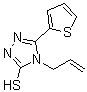 CAS#: 187795-50-2, 4-Allyl-5-(2-Thienyl)-4H-1,2,4-Triazole-3-Thiol