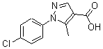 CAS 登录号：187998-35-2， 1-(4-氯苯基)-5-甲基-1H-吡唑-4-羧酸