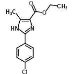 CAS 登录号：187999-47-9， 乙基2-(4-氯苯基)-5-甲基-1H-咪唑-4-羧酸酯