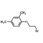 CAS 登录号：18800-35-6， 1-(2-溴乙氧基)-2,4-二甲基苯