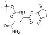 CAS#: 18800-78-7, [(1S)-4-Amino-1-[[(2,5-Dioxo-1-Pyrrolidinyl)Oxy]Carbonyl]-4-Oxobutyl]-Carbamic Acid 1,1-Dimethylethyl Ester
