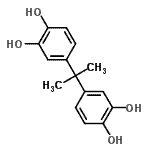 CAS 登录号：18811-78-4， 4,4'-(2,2-丙烷二基)二(1,2-苯二酚)
