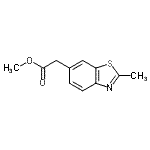 CAS#: 188111-63-9, Methyl (2-Methyl-1,3-Benzothiazol-6-Yl)Acetate