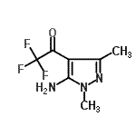 CAS#: 188244-31-7, 1-(5-Amino-1,3-Dimethyl-1H-Pyrazol-4-Yl)-2,2,2-Trifluoroethanone