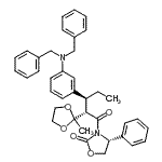 CAS 登录号：188559-29-7， (4R)-3-[(2S,3S)-3-[3-(二苄基氨基)苯基]-2-(2-甲基-1,3-二氧戊环-2-基)戊酰]-4-苯基-1,3-恶唑烷-2-酮