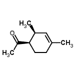 CAS 登录号：188716-50-9， 1-[(1R,2S)-2,4-二甲基-3-环己烯-1-基]乙酮