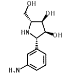 CAS#: 188745-05-3, (2S,3S,4R,5R)-2-(3-Aminophenyl)-5-(Hydroxymethyl)-3,4-Pyrrolidinediol