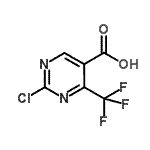 CAS#: 188781-17-1, 2-Chloro-4-(Trifluoromethyl)-5-Pyrimidinecarboxylic Acid