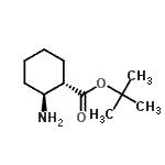 CAS#: 188818-73-7, 2-Methyl-2-Propanyl (1S,2S)-2-Aminocyclohexanecarboxylate
