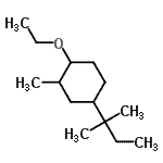 CAS 登录号：188882-58-8， 1-乙氧基-2-甲基-4-(2-甲基-2-丁烷基)环己烷
