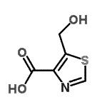 CAS#: 188891-43-2, 5-(Hydroxymethyl)-1,3-Thiazole-4-Carboxylic Acid