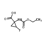 CAS#: 188897-46-3, 1-[(Ethoxycarbonyl)Amino]-2-Fluorocyclopropanecarboxylic Acid