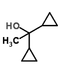 CAS#: 18895-50-6, 1,1-Dicyclopropylethanol