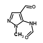 CAS 登录号：188998-35-8， N-(4-甲酰基-1-甲基-1H-吡唑-5-基)甲酰胺