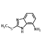 CAS 登录号：189045-57-6， 2-(甲硫基)-1H-苯并咪唑-4-胺