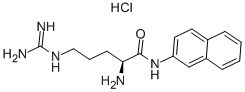 CAS#: 18905-73-2, (S)-2-Amino-5-[(Aminoiminomethyl)Amino]-N-2-Naphthalenyl-Pentanamide Monohydrochloride