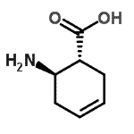 CAS 登录号：189125-31-3， (1R,6R)-6-氨基-3-环己烯-1-羧酸