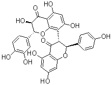 CAS#: 18913-18-3, (2R,3R)-8-[(2S,3R)-5,7-Dihydroxy-2-(4-hydroxyphenyl)-4-keto-chroman-3-yl]-2-(3,4-dihydroxyphenyl)-3,5,7-trihydroxy-chroman-4-one