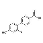 CAS#: 189161-83-9, 4-(2-Fluoro-4-Hydroxy-Phenyl)Benzoic Acid