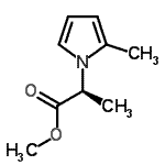 CAS#: 189231-36-5, Methyl (2S)-2-(2-Methyl-1H-Pyrrol-1-Yl)Propanoate