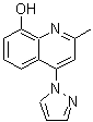 CAS 登录号：189268-42-6， 2-甲基-4-(1H-吡唑-1-基)-8-喹啉醇
