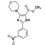 CAS#: 189453-57-4, Methyl 4-(4-Morpholinyl)-2-(3-Nitrophenyl)-1H-Imidazole-5-Carboxylate