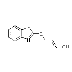 CAS#: 189579-57-5, (1E)-2-(1,3-Benzothiazol-2-Ylsulfanyl)-N-Hydroxyethanimine