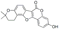 CAS 登录号：18979-00-5， 3-羟基-9,10-(2,2-二甲基-1-氧杂丁烷-1,4-二基)-6H-苯并呋喃并[3,2-c][1]苯并吡喃-6-酮