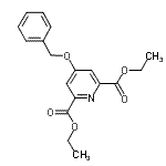 CAS 登录号：18986-14-6， 二乙基4-(苄氧基)-2,6-吡啶二羧酸酯