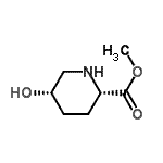 CAS#: 189952-46-3, Methyl (2S,5S)-5-Hydroxy-2-Piperidinecarboxylate