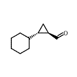 CAS#: 190005-04-0, (1R,2S)-2-Cyclohexylcyclopropanecarbaldehyde