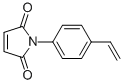 CAS 登录号：19007-91-1， N-(4-乙烯基苯基)马来酰亚胺