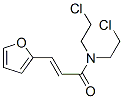 CAS 登录号：1901-09-3， N,N-二(2-氯乙基)-2-呋喃丙烯酰胺