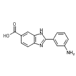 CAS#: 190121-98-3, 2-(3-Aminophenyl)-1H-Benzimidazole-6-Carboxylic Acid