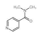 CAS#: 1903-64-6, 4-Pyridinecarboxamide, N,N-Dimethyl-