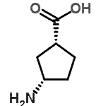 CAS#: 19042-34-3, (1R,3S)-3-Aminocyclopentanecarboxylic Acid
